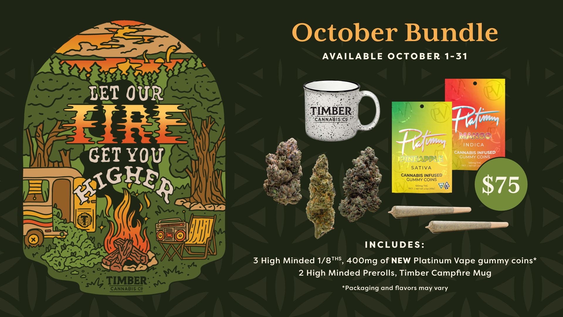 Let Our Fire Get You Higher October Bundle