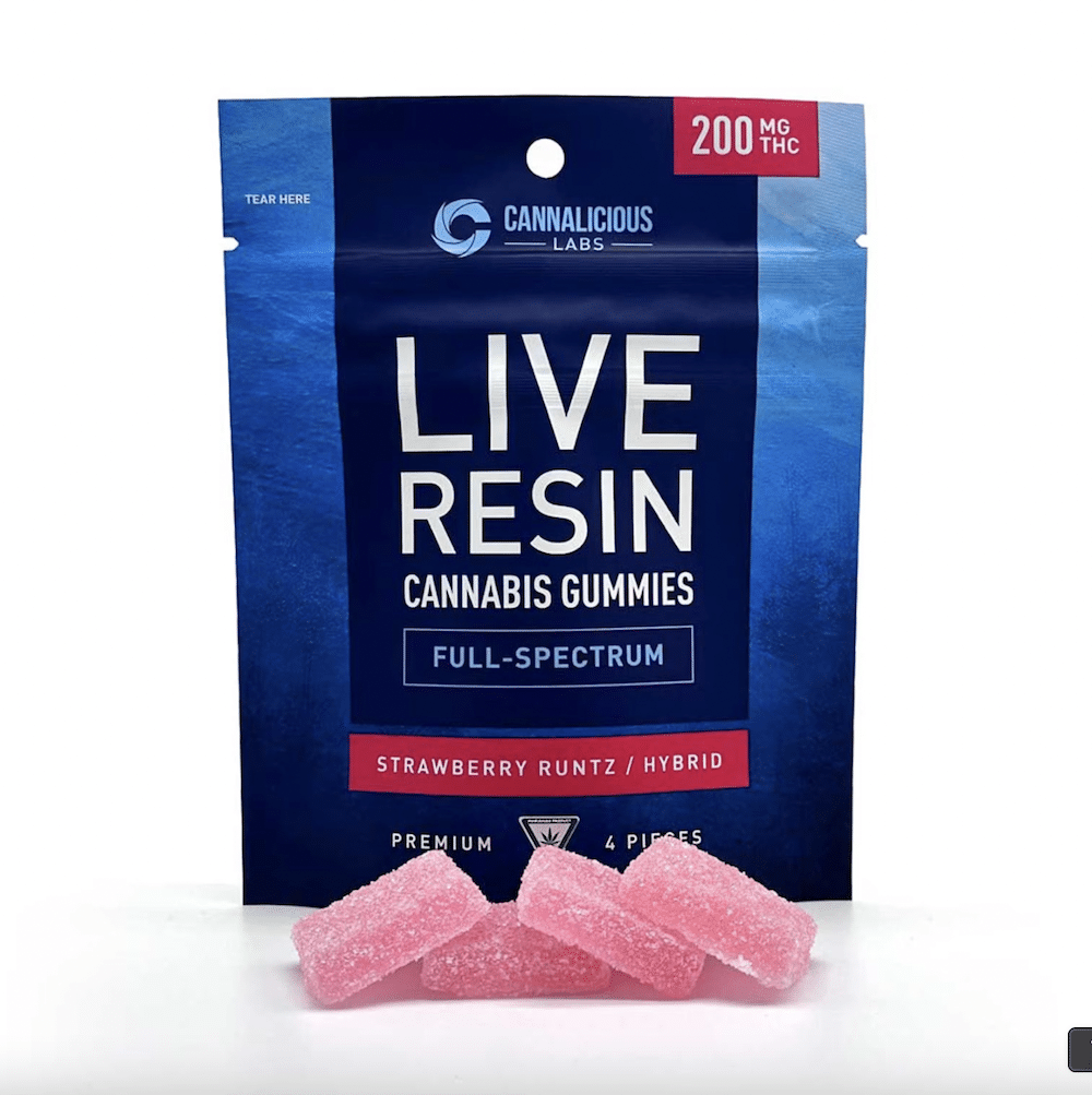 live resin strawberry runtz gummies