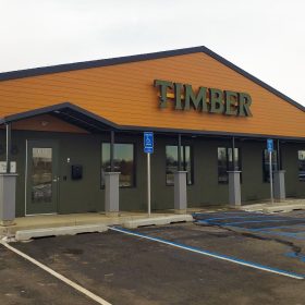 Timber dispensary in Sturgis, Michigan